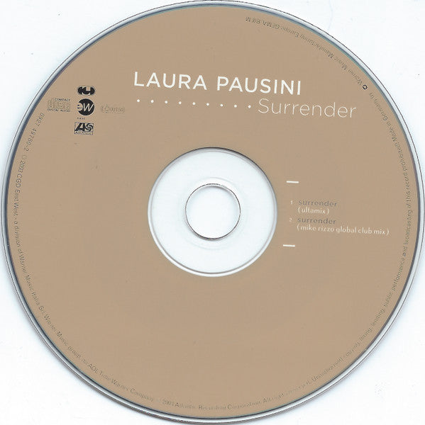 Laura Pausini : Surrender (CD, Single, Car)