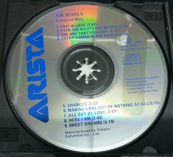 Air Supply : Greatest Hits (CD, Comp, RE)