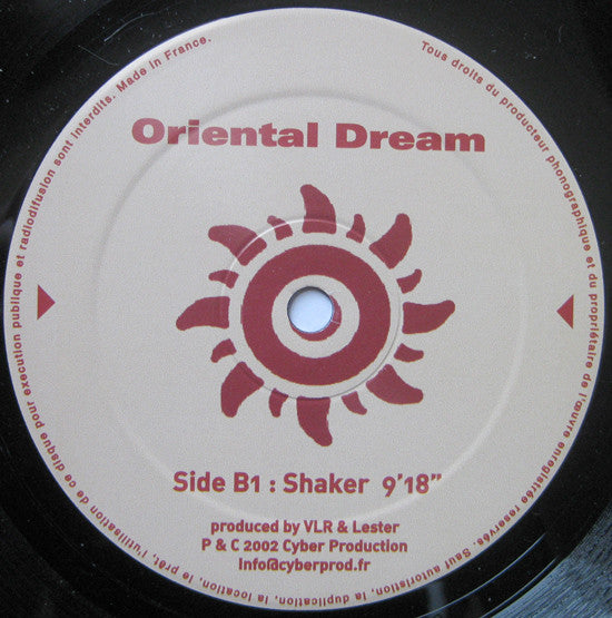Oriental Dream (2) :  Nedep / Shaker (12")