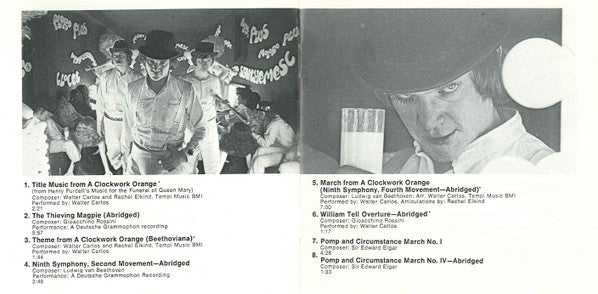 Various : Music From The Soundtrack - Stanley Kubrick's "Orange Mécanique" (CD, Album, Comp, RE)