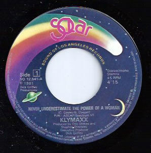 Klymaxx : Never Underestimate The Power Of A Woman (7")