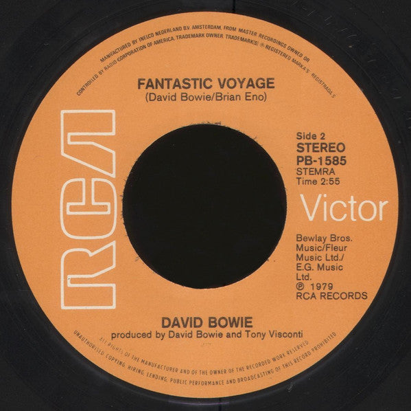 David Bowie : Boys Keep Swinging (7", Single)