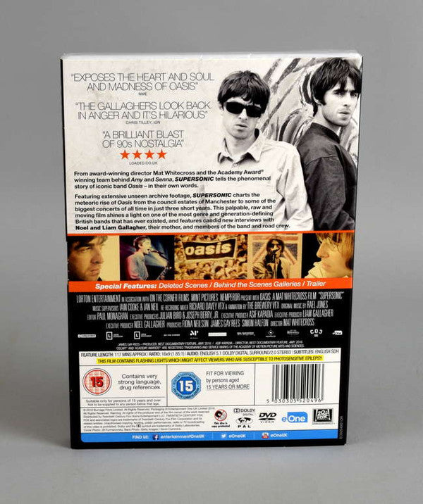 Oasis (2), Mat Whitecross : Supersonic (DVD-V, PAL)