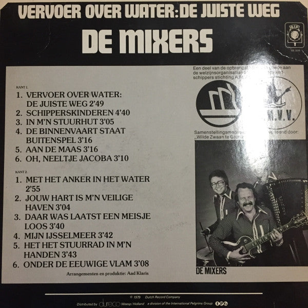De Mixers (2) : Vervoer Over Water: De Juiste Weg (LP)