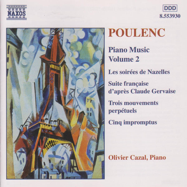 Francis Poulenc - Olivier Cazal : Piano Music Volume 2 (CD, Album)