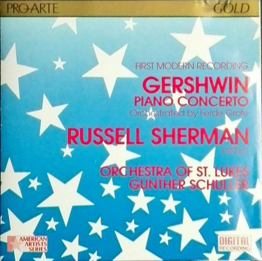 Russell Sherman, Gunther Schuller / Orchestra Of St. Luke's, George Gershwin : Piano Concerto (CD)