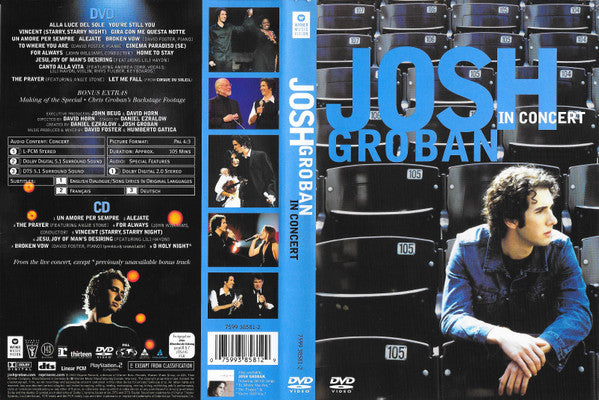 Josh Groban : In Concert (DVD-V, PAL + CD)