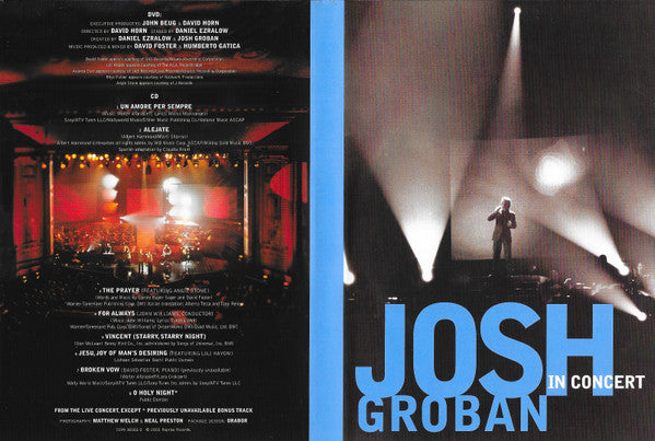 Josh Groban : In Concert (DVD-V, PAL + CD)