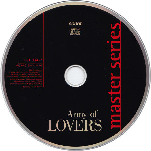 Army Of Lovers : Army Of Lovers (CD, Comp)