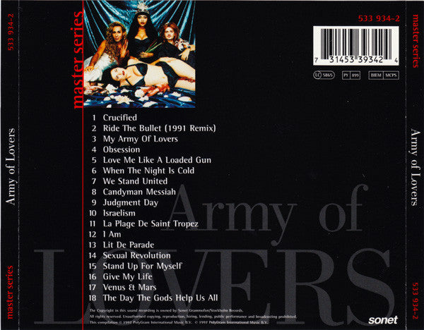 Army Of Lovers : Army Of Lovers (CD, Comp)