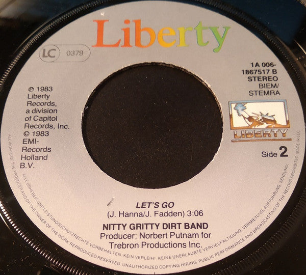 Nitty Gritty Dirt Band : Shot Full Of Love / Let's Go (7", Single)