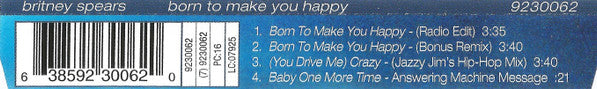 Britney Spears : Born To Make You Happy (CD, Single)
