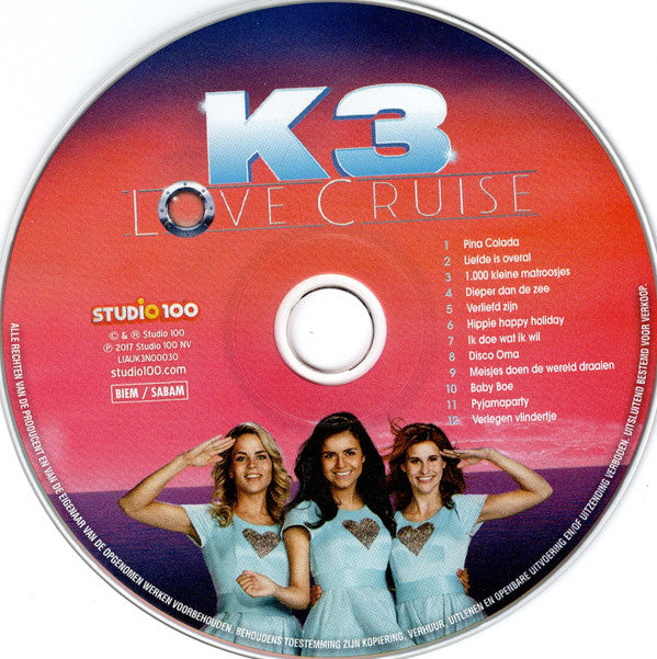 K3 : Love Cruise (CD, Album)