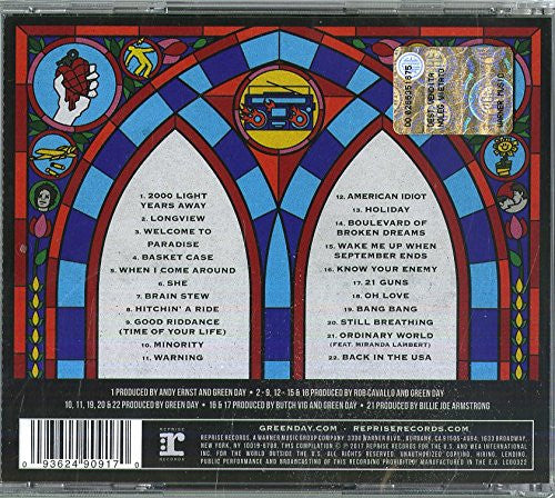 Green Day : Greatest Hits: God's Favorite Band (CD, Comp)