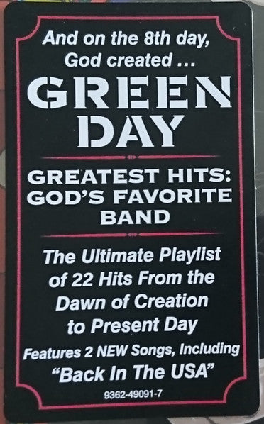 Green Day : Greatest Hits: God's Favorite Band (CD, Comp)