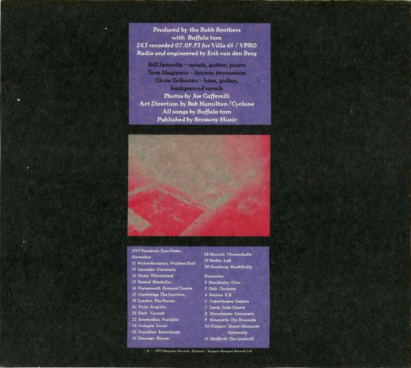 Buffalo Tom : Tree House (CD, Single)