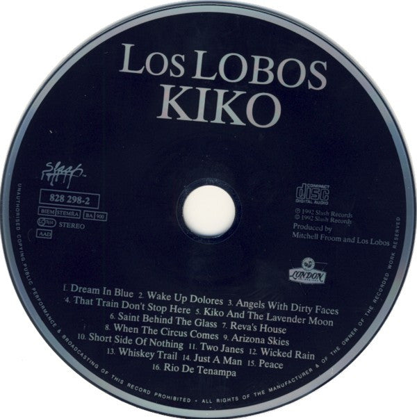 Los Lobos : Kiko (CD, Album)