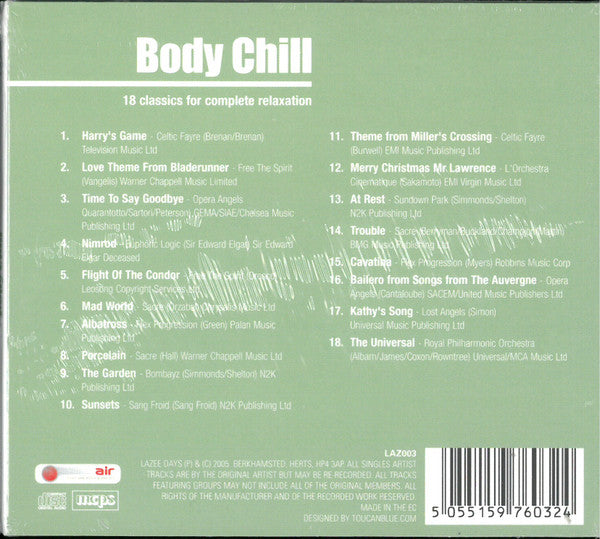 Various : Body Chill (CD, Comp)