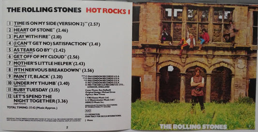 The Rolling Stones : Hot Rocks 1 (CD, Comp, Mono, RE)