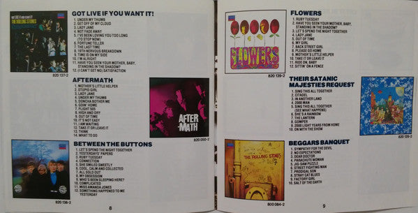 The Rolling Stones : Hot Rocks 1 (CD, Comp, Mono, RE)