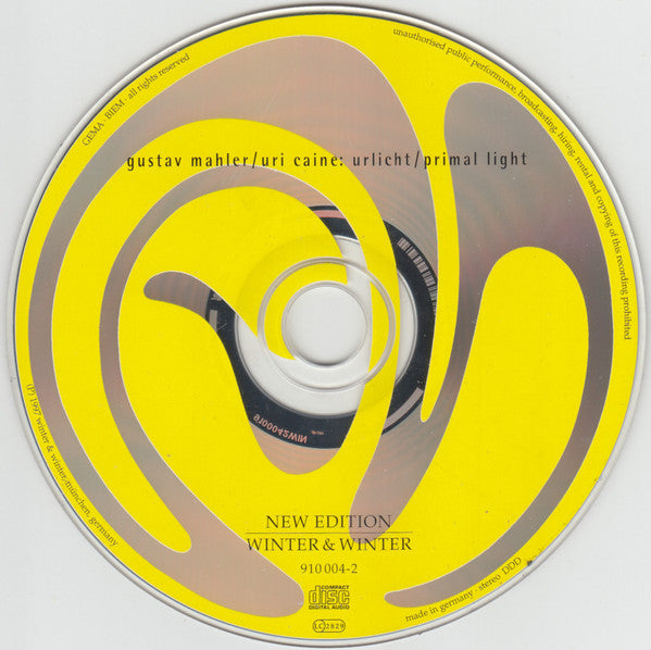 Uri Caine / Gustav Mahler : Urlicht / Primal Light (CD, Album)