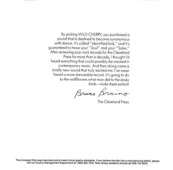 Wild Cherry : Wild Cherry (CD, Album)