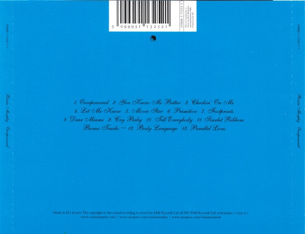 Róisín Murphy : Overpowered (CD, Album)