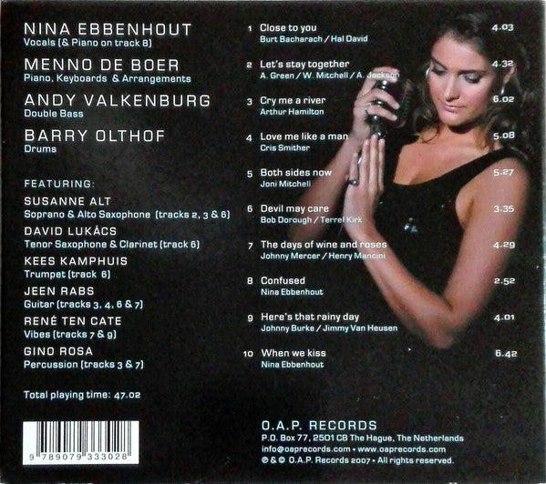 Nina Ebbenhout : When We Kiss (CD, Album)