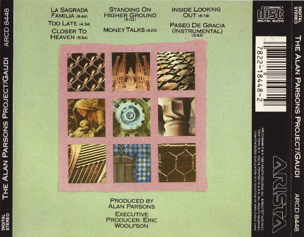 The Alan Parsons Project : Gaudi (CD, Album)
