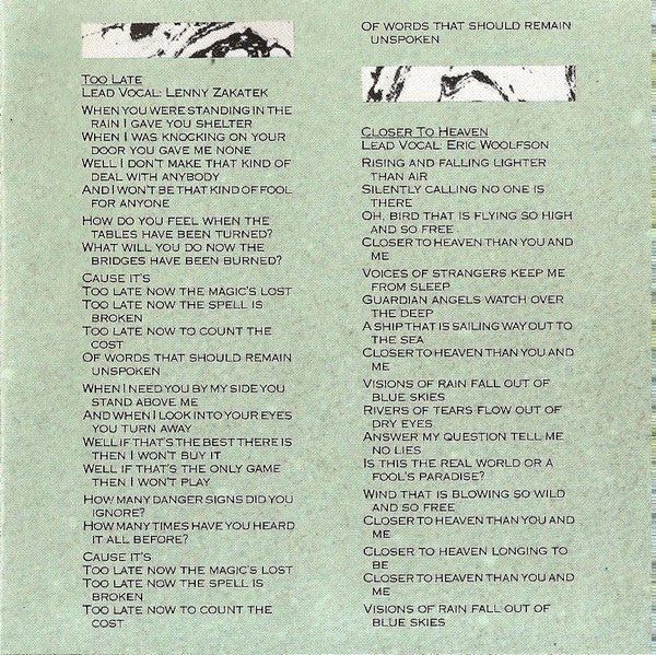The Alan Parsons Project : Gaudi (CD, Album)
