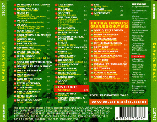 Various : De Après Skihut 4 (CD, Comp, Mixed)