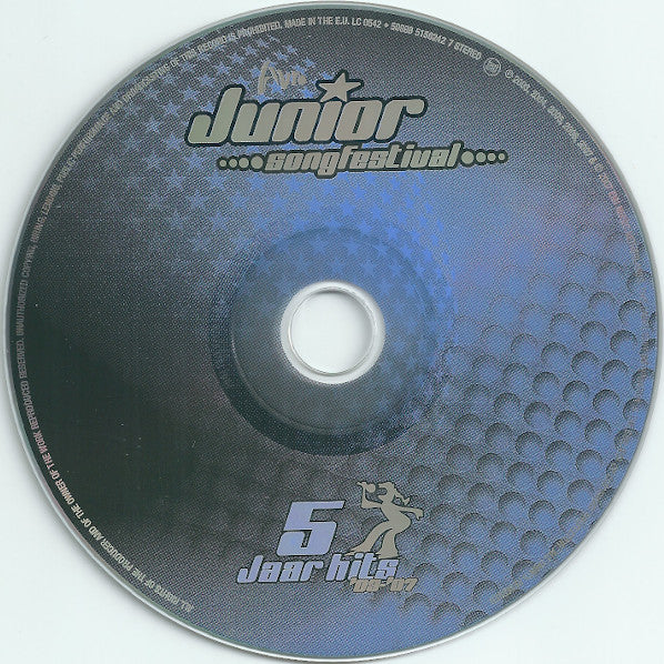 Various : Junior Songfestival 5 Jaar Hits '03-'07 (CD, Comp)