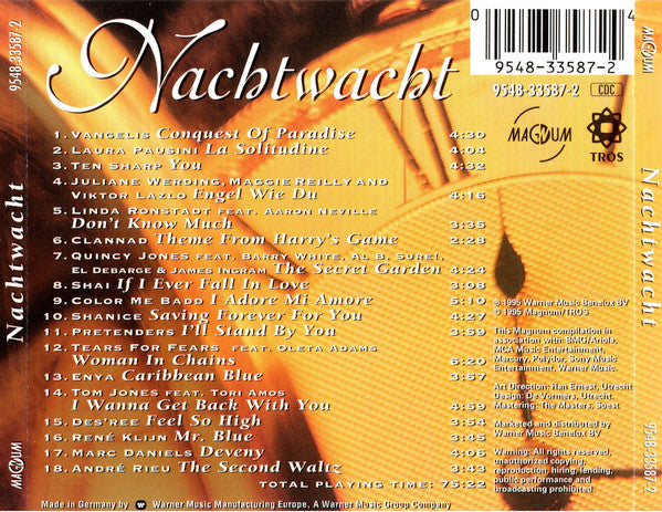 Various : Nachtwacht (CD, Comp)