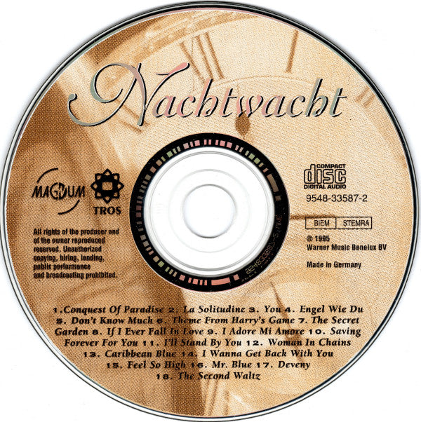 Various : Nachtwacht (CD, Comp)