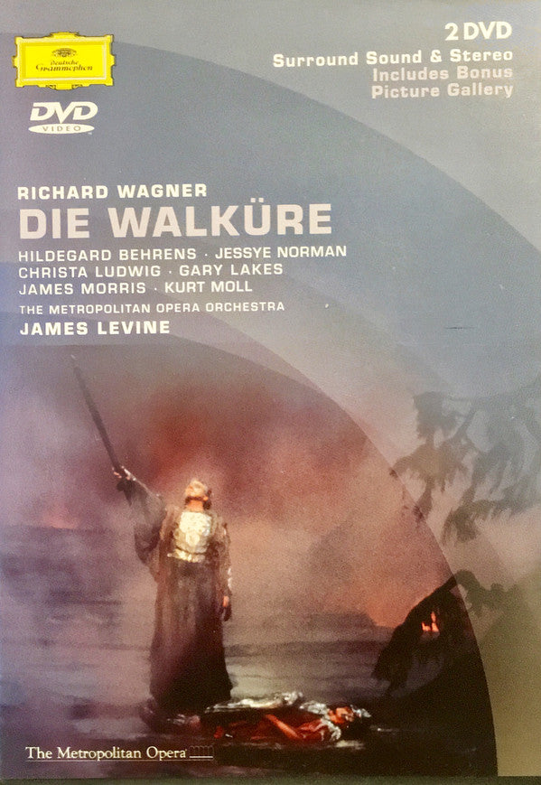 Richard Wagner / James Levine (2), Hildegard Behrens, Jessye Norman, Christa Ludwig, Gary Lakes, James Morris (5), Kurt Moll, The Metropolitan Opera House Orchestra : Die Walküre (2xDVD-V, NTSC)