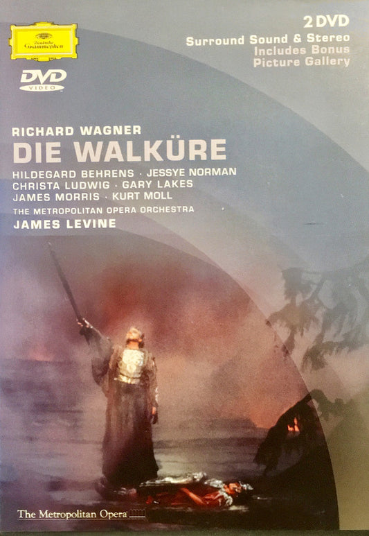 Richard Wagner / James Levine (2), Hildegard Behrens, Jessye Norman, Christa Ludwig, Gary Lakes, James Morris (5), Kurt Moll, The Metropolitan Opera House Orchestra : Die Walküre (2xDVD-V, NTSC)