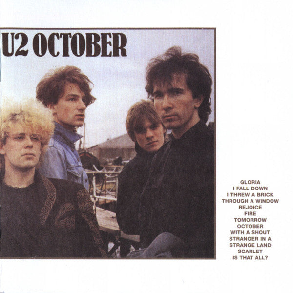 U2 : October (CD, Album, RE)