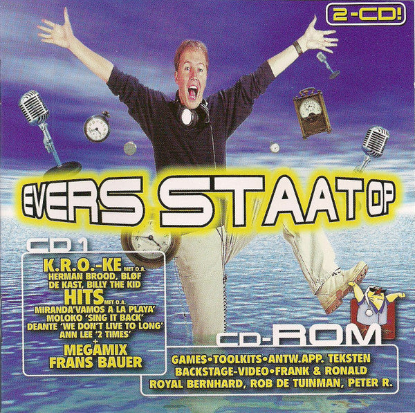 Various : Evers Staat Op (CD, Album + CD-ROM, Album, Enh)