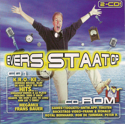 Various : Evers Staat Op (CD, Album + CD-ROM, Album, Enh)