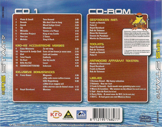 Various : Evers Staat Op (CD, Album + CD-ROM, Album, Enh)
