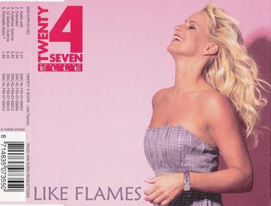 Twenty 4 Seven Featuring Elle : Like Flames (CD, Maxi)
