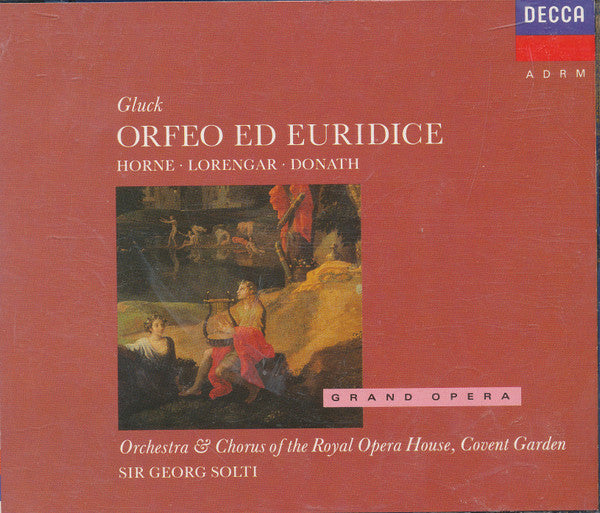 Christoph Willibald Gluck - Marilyn Horne, Pilar Lorengar, Helen Donath, Orchestra Of The Royal Opera House, Covent Garden & Chorus Of The Royal Opera House, Covent Garden, Georg Solti : Orfeo Ed Euridice (2xCD, Album, RE, RM)