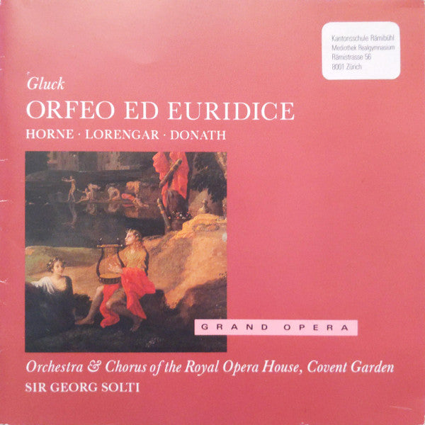 Christoph Willibald Gluck - Marilyn Horne, Pilar Lorengar, Helen Donath, Orchestra Of The Royal Opera House, Covent Garden & Chorus Of The Royal Opera House, Covent Garden, Georg Solti : Orfeo Ed Euridice (2xCD, Album, RE, RM)