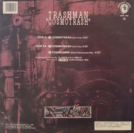 Trashman : Cosmotrash (12")