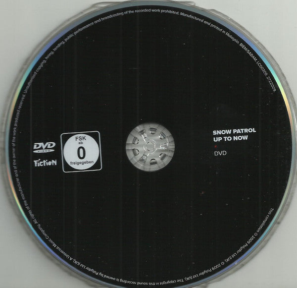 Snow Patrol : Up To Now (2xCD, Comp + DVD-V, Comp)