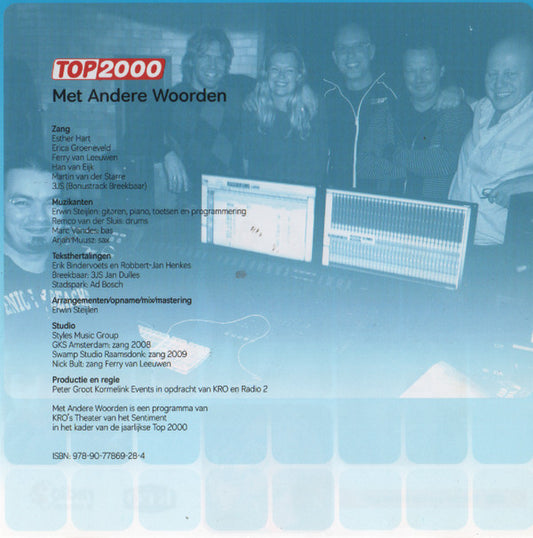 Various : Top 2000 Met Andere Woorden (2xCD, Album)