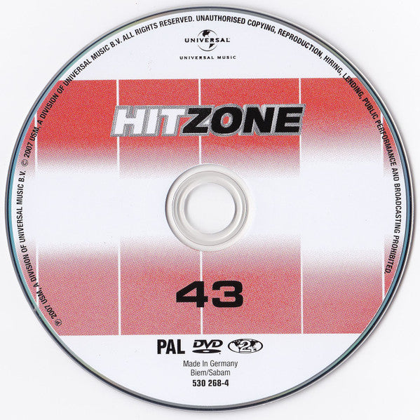 Various : Radio 538 Hitzone 43 (CD, Comp + DVD, Comp, PAL)
