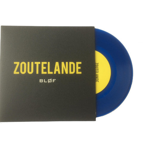 Bløf : Zoutelande (7", Single, Ltd, Blu)