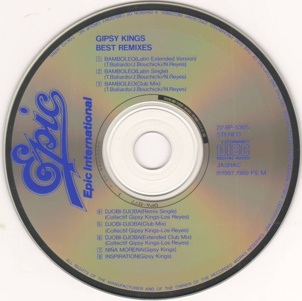Gipsy Kings = Gipsy Kings : Best Remixes = ベストリミックス (CD, Comp)