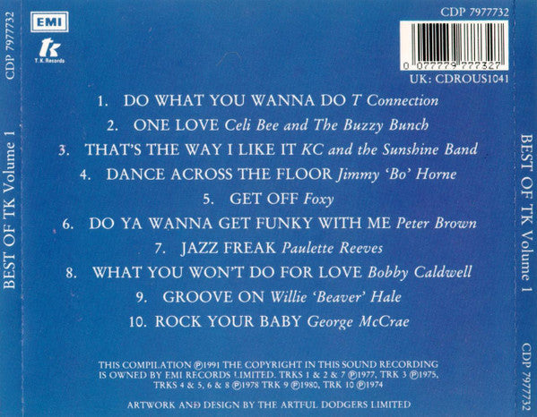 Various : The Best Of T.K. Volume 1 (CD, Comp)